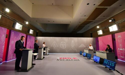 OPLE Veracruz realiza Segundo Debate a la Gubernatura 2024 en el WTC en Boca del Río