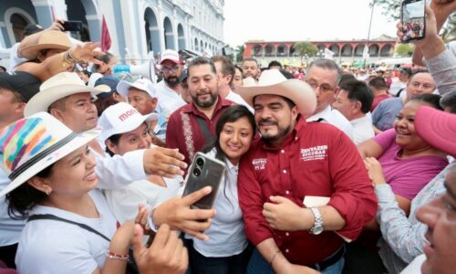Zenyazen Escobar protagonizó contundente y masivo cierre de campaña
