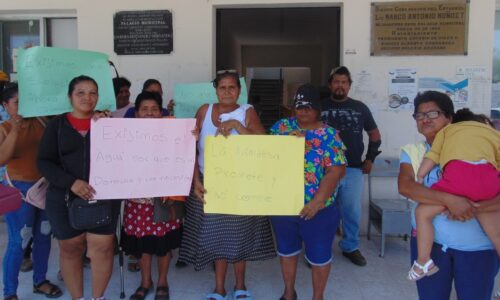Por falta de agua, manifestantes tomarán Palacio Municipal de Purga