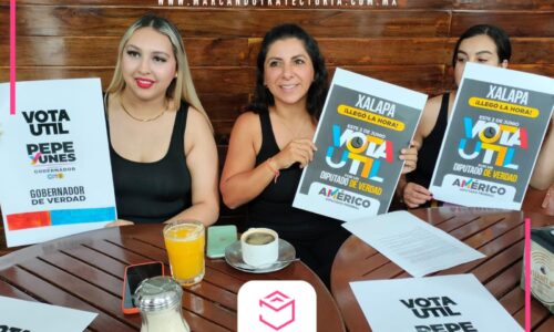 Candidata de MC declina en apoyo a Yunes Zorrilla y Américo Zúñiga