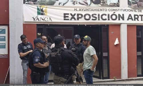 Solo 7 policías municipales a exámenes de Control y Confianza, aclara Alcalde de Yanga