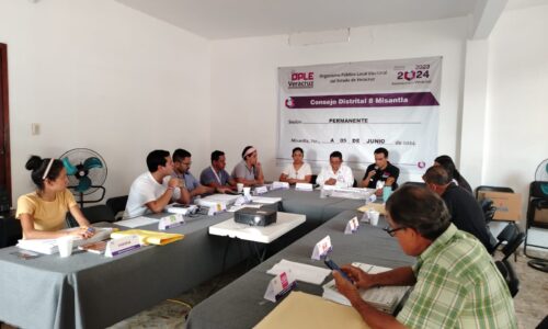 OPLE Veracruz inicia sesión permanente de vigilancia de cómputos distritales 2024