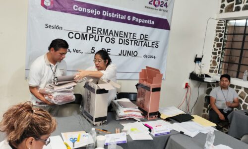 Garantiza OPLE Veracruz respeto del voto ciudadano a través de cómputos distritales