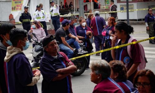 Conductor arrolla a trabajadores de limpieza del IPN en plena manifestación