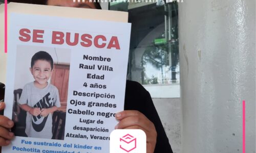 Vecinos de Atzalan solicitan ayuda para encontrar a menor sustraído de un kinder