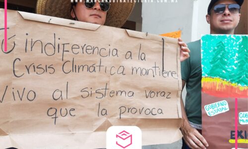 Alumnos de la UV cierran el centro de Xalapa; piden al Gobierno sofocar incendios