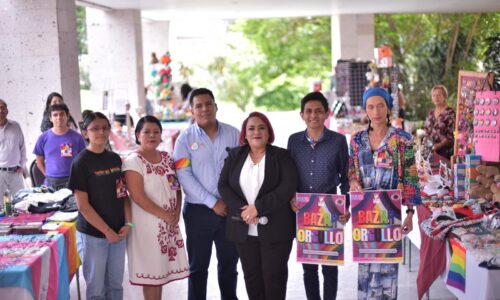 Presentan en el Congreso el bazar organizado por Orgullo Xalapa, A. C.