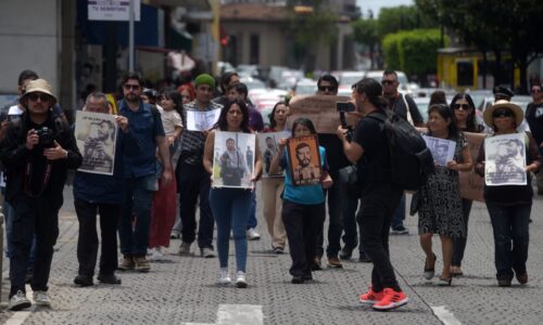 Con marcha y manifestación, recuerda a Rubén Espinosa en su aniversario luctuoso
