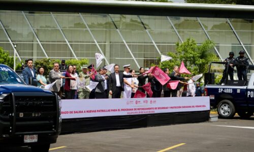 Refuerza Gobierno el parque vehicular para la seguridad y protección ciudadana