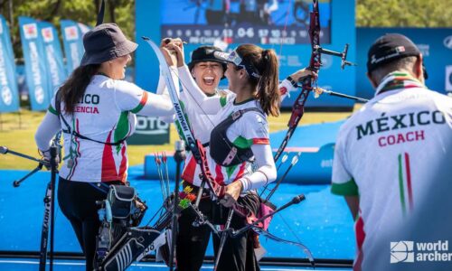 Arqueras mexicanas comienzan con fuerza en París 2024