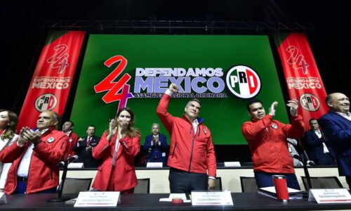 «Alito» Moreno reelegido como dirigente del PRI hasta 2028
