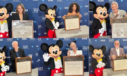 Harrison Ford y Miley Cyrus se convierten en leyendas de Disney