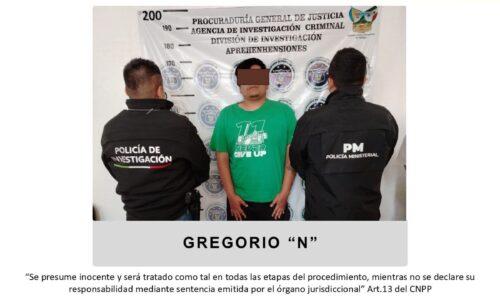 Detenido en Hidalgo, el autor intelectual de feminicidio cometido en Coatza