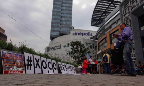 Habitantes de Coyoacán se oponen a la construcción de plaza comercial en tierras protegidas