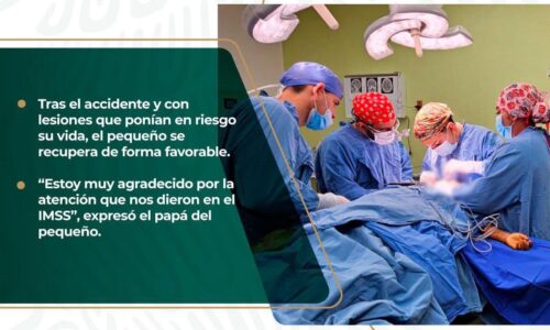 Especialistas del IMSS en Chiapas logran lo imposible: Reconstruyen el cráneo y rostro de un niño