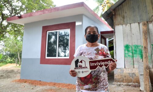 De Pánuco a Las Choapas, construyó 4T mil 200 viviendas para familias vulnerables