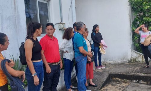 Familiares exigen liberación de Irving en Boca del Río