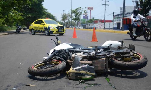 Bomberos de Boca del Río registra más de siete accidentes de moto al día