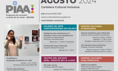 Invita SECVER a talleres de braille y herramientas digitales para la accesibilidad del público con discapacidad visual a los contenidos culturales 