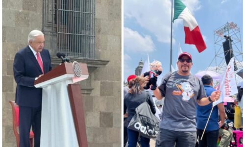 Uno más en el Zócalo