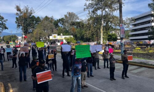 Trabajadores de RTV se manifiestan en búsqueda de justicia y seguridad laboral