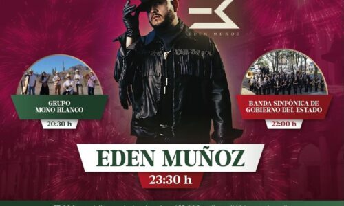 Edén Muñoz engalanará celebración del Grito de Independencia en Xalapa