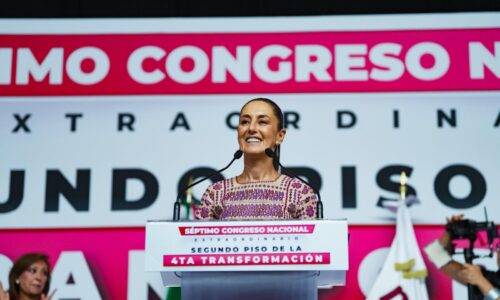 EN LA CUARTA TRANSFORMACIÓN CREEMOS EN UN MÉXICO DE LIBERTADES, DE JUSTICIA, CON SOBERANÍA Y DEMOCRACIA: CLAUDIA SHEINBAUM
