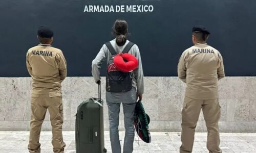 Detienen a dos rumanos con más de 14 kilos de cocaína en el AICM