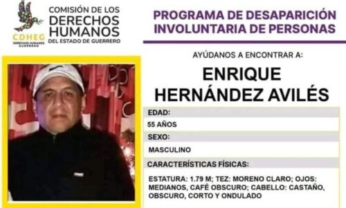 Hallan Restos del Periodista Enrique Hernández Avilés en una Fosa Clandestina en Guerrero