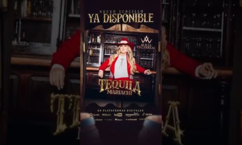 ¡Alicia Villarreal la rompe con «Tequila Mariachi»!
