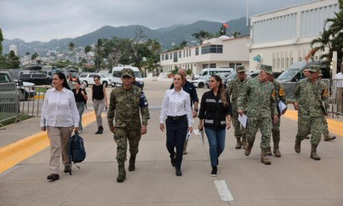 Gobierno coordina esfuerzos para atender emergencia en Guerrero