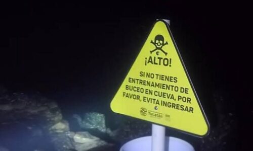 Encuentran sin vida a buzo argentino tras dos días de búsqueda en el cenote Dzombakal