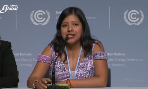 Betzabeth Martínez, la voz indígena mexicana en la lucha contra el cambio climático