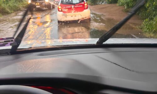 Alvarado sin luz y con deslaves e inundaciones