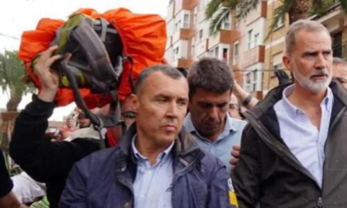 Desastre contra la monarquía española tras DANA