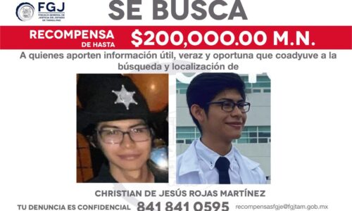 Caso Melanie: Ofrecen recompensa por agresor prófugo en Tamaulipas