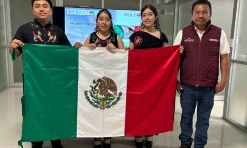 México gana oro en ciencia con plástico sustentable de chote