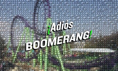 Boomerang se despide de Six Flags México tras décadas de emociones