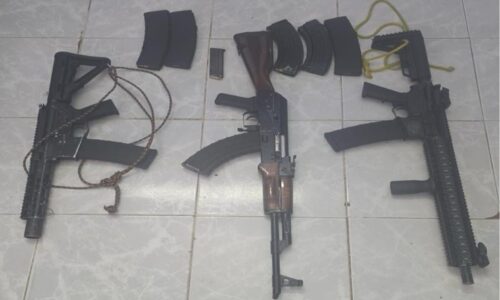 Aseguran armas y drogas en Veracruz en operativo de seguridad nacional