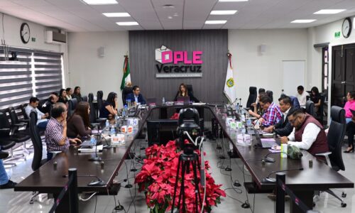 Consejo General del OPLE Veracruz aprueba áreas de monitoreo para el Proceso Electoral Local Ordinario 2024-2025