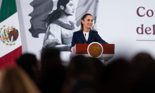 CELEBRA PRESIDENTA CLAUDIA SHEINBAUM UNIÓN DE TODAS LAS FUERZAS POLÍTICAS DEL PAÍS EN DEFENSA DE MÉXICO ANTE REVISIÓN DEL T-MEC