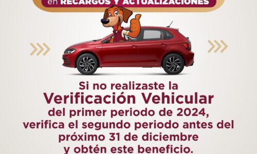 Regulariza tu unidad sin multas ni recargos en verificaciones, tienes hasta el 31 de diciembre: SEFIPLAN