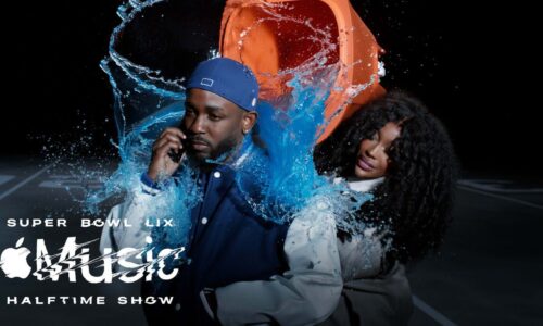 Kendrick Lamar y SZA juntos en el Super Bowl LIX