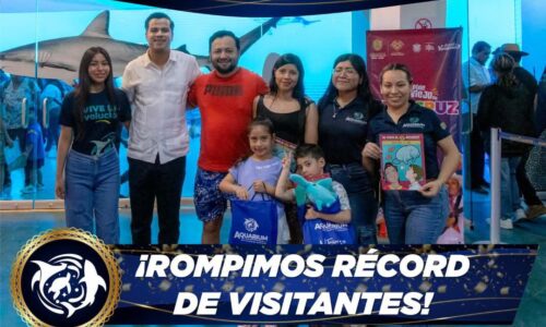 El mejor diciembre en su historia, Aquarium del Puerto de Veracruz rompe récord