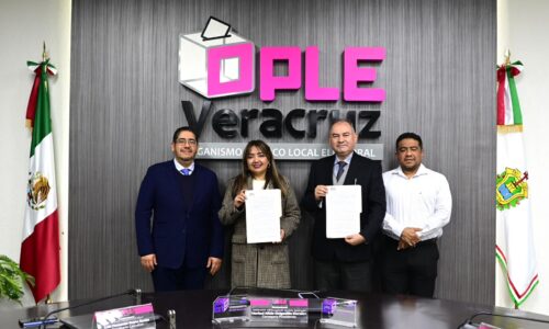 OPLE Veracruz firma Acta de Inicio de Auditoría del Ejercicio 2025