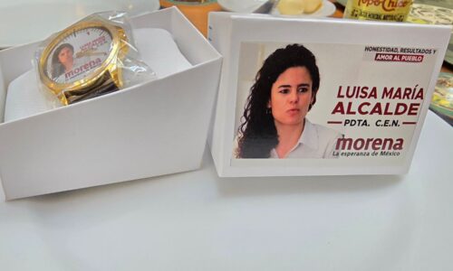 Luisa María Alcalde desmiente acusaciones sobre relojes personalizados