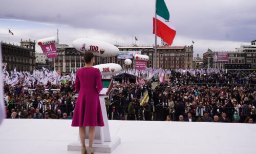 Claudia Sheinbaum celebra 100 días como presidenta con mensaje a Trump