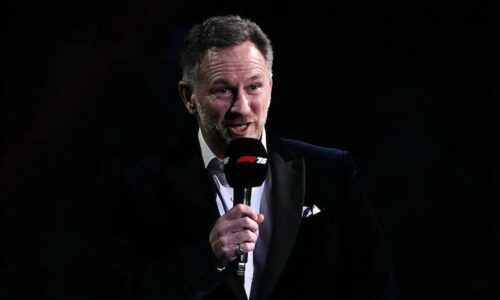 Christian Horner, abucheado en la presentación del RB21