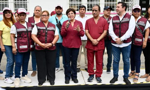 Diputada federal realiza Brigadas Médicas en colonias del Puerto de Veracruz