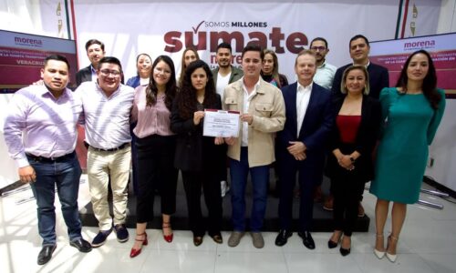 Dirigencia Nacional de Morena designa a Rafa Fararoni como promotor de la Cuarta Transformación en San Andrés Tuxtla